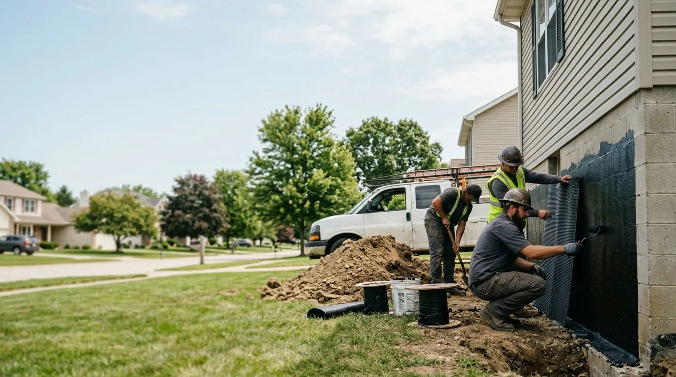 Basement Waterproofing in Camden, OH near me